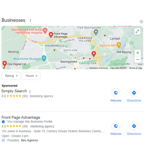 simply search local search image 500 x 500 Google Local Search Results